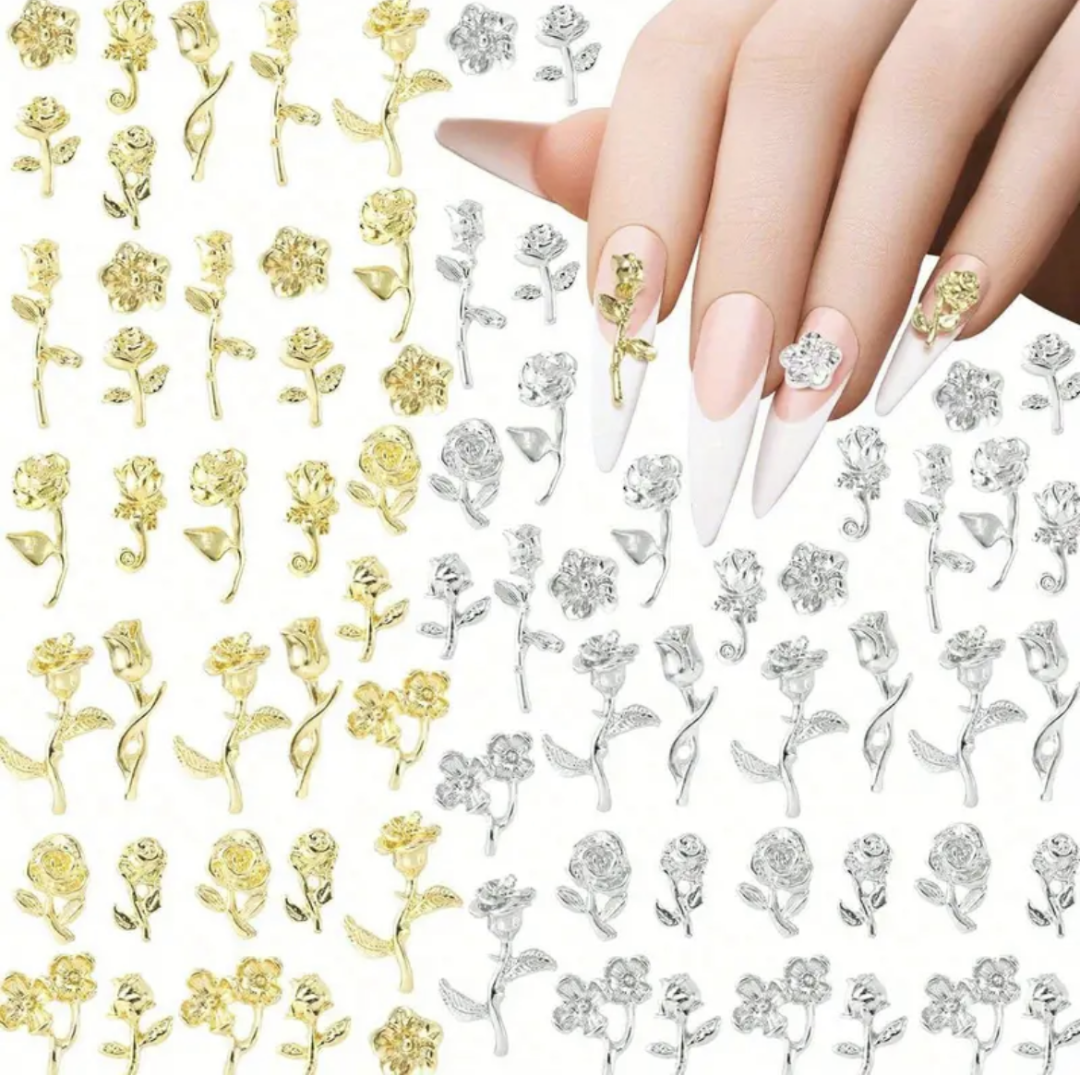 Floral Art Charms