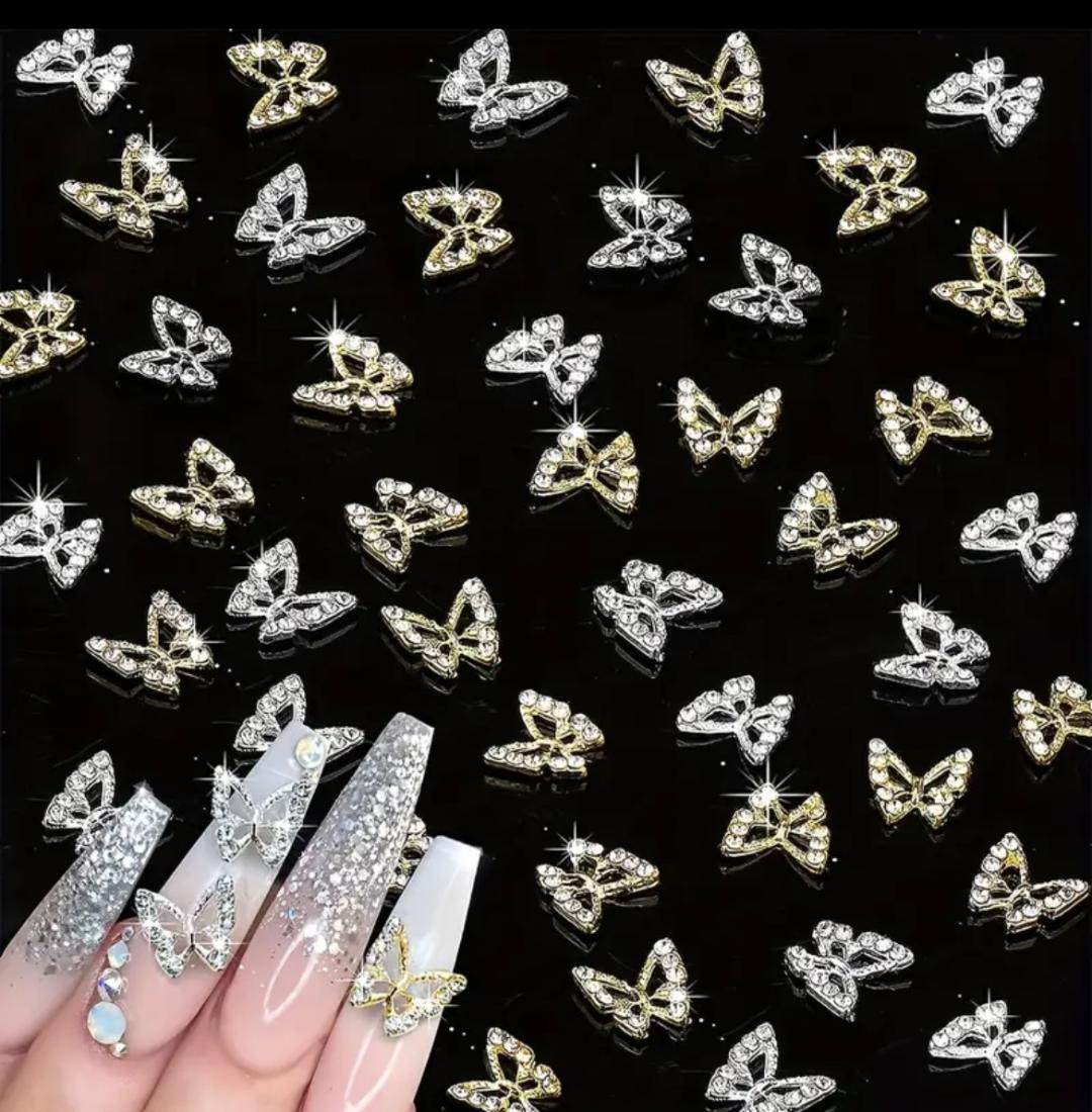 Nellz Butterfly Rhinestones and Charms