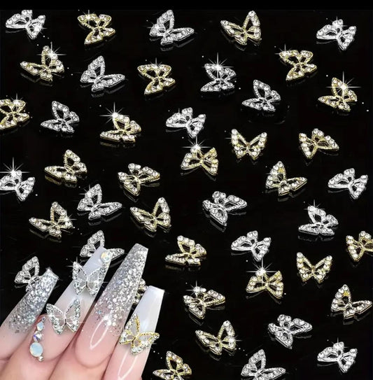 Nellz Butterfly Rhinestones and Charms