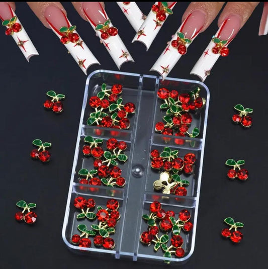 Nellz Cherry Rhinestones