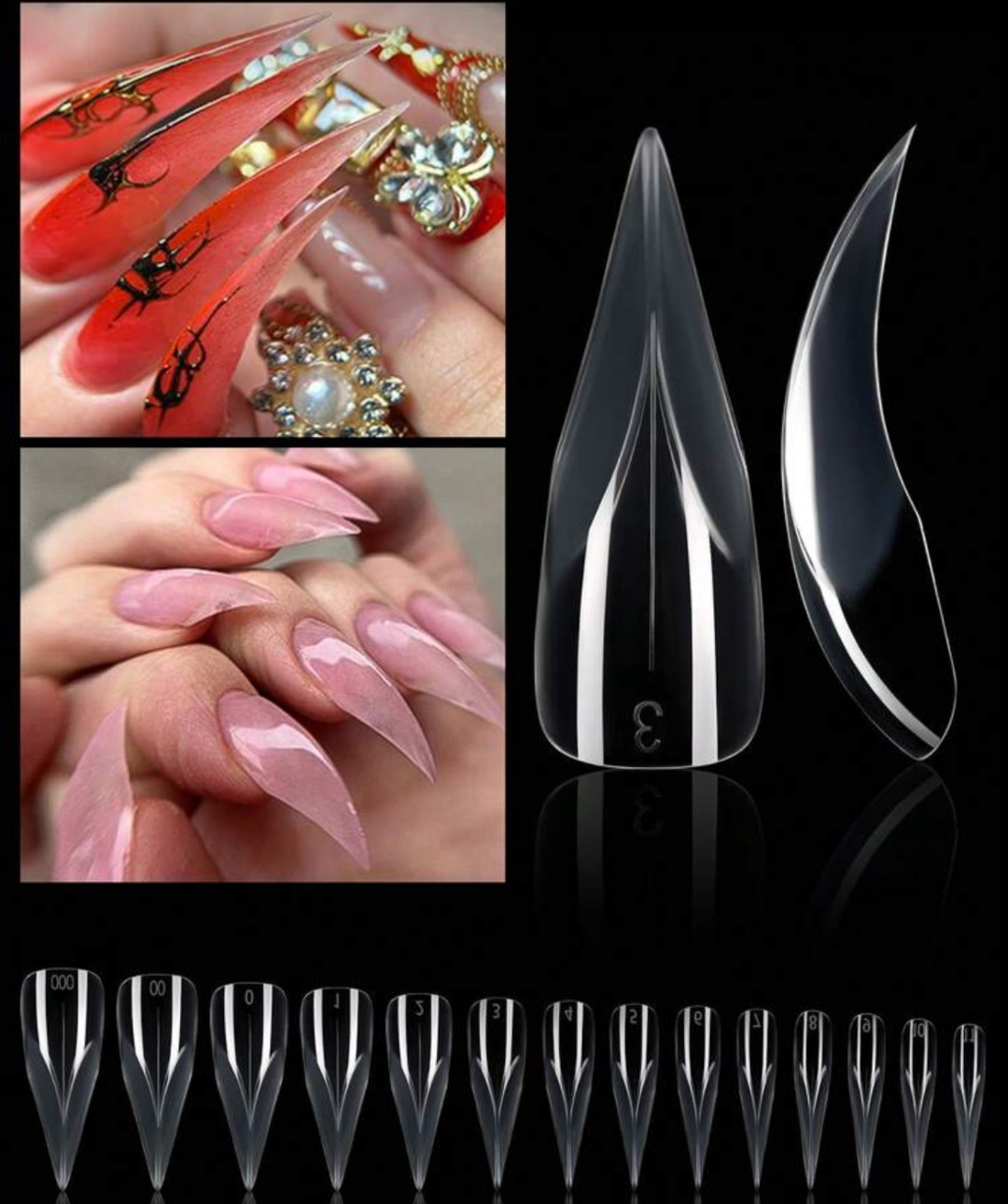 Nellz 3D Cat Claw Stiletto