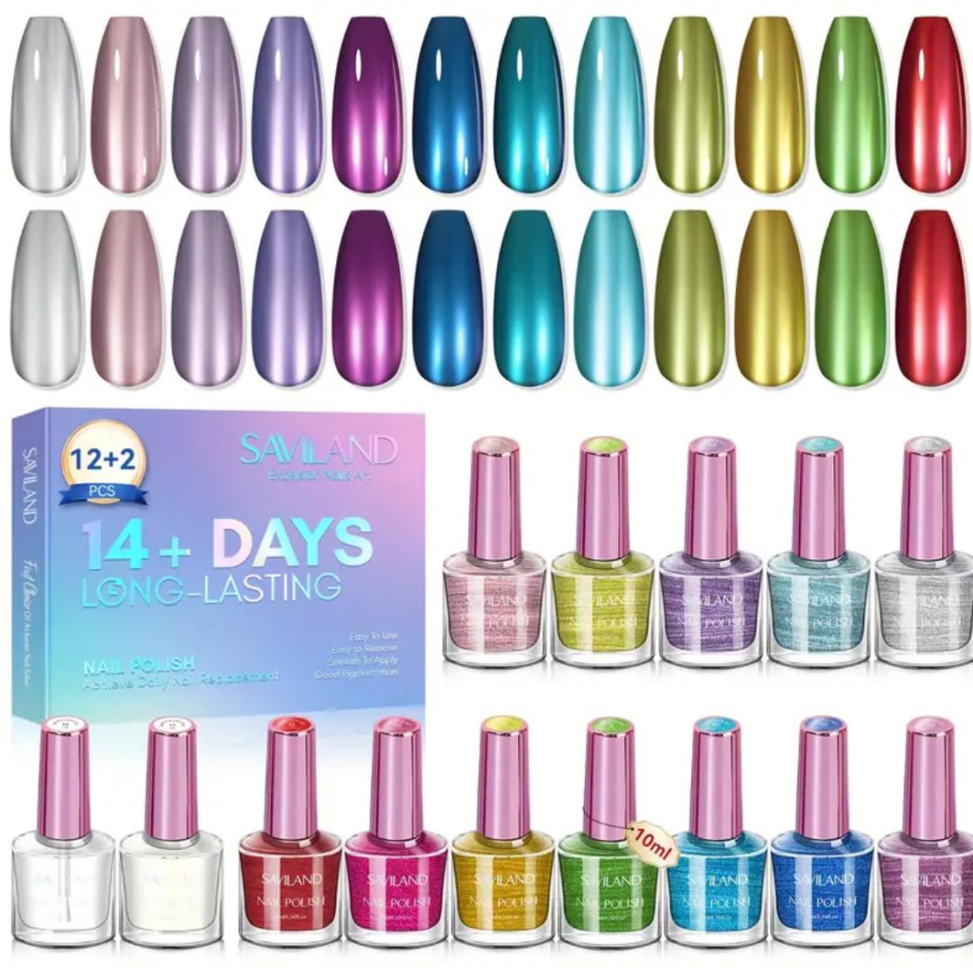 Nellz Metallic Nail Polish