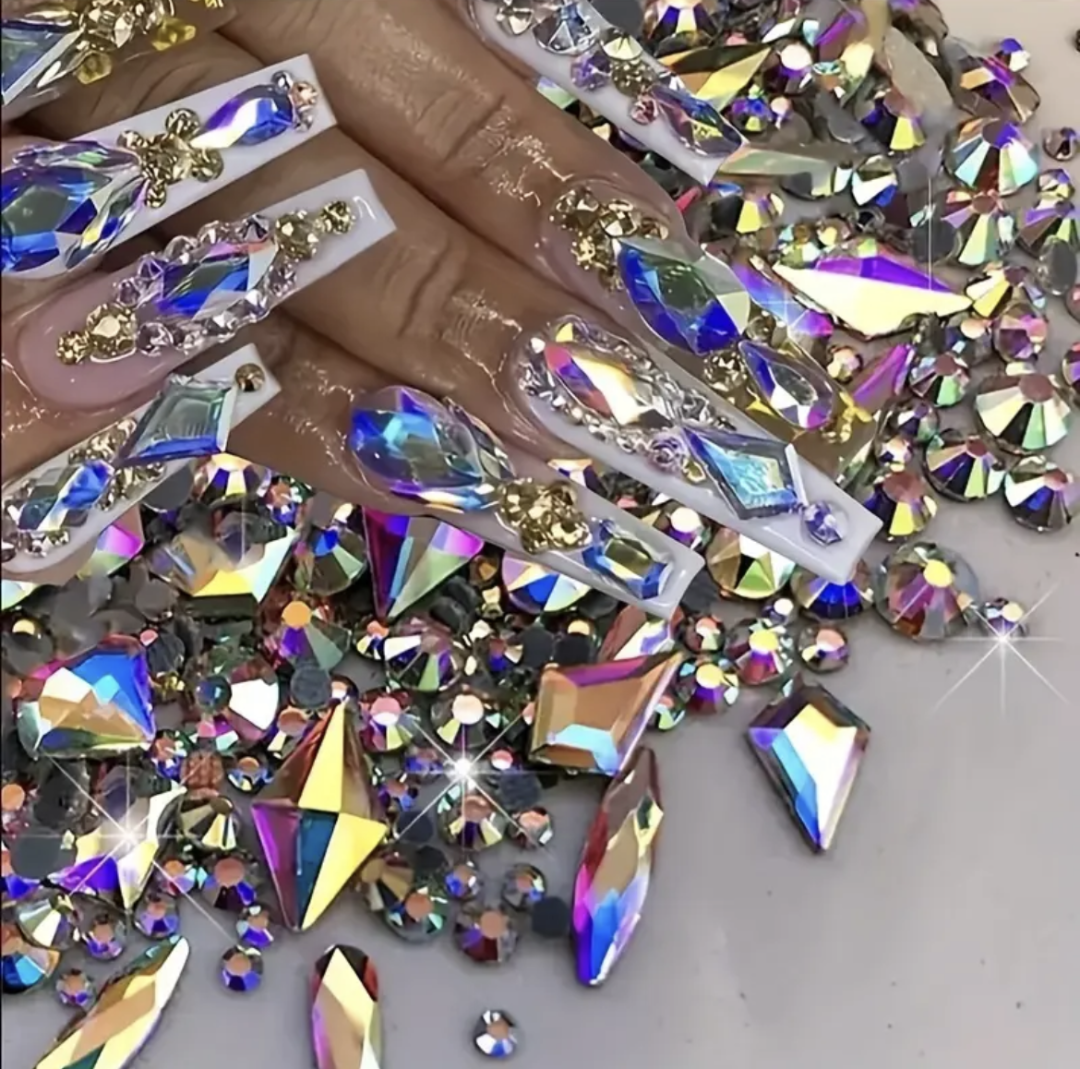 Glass Rhinestones Case