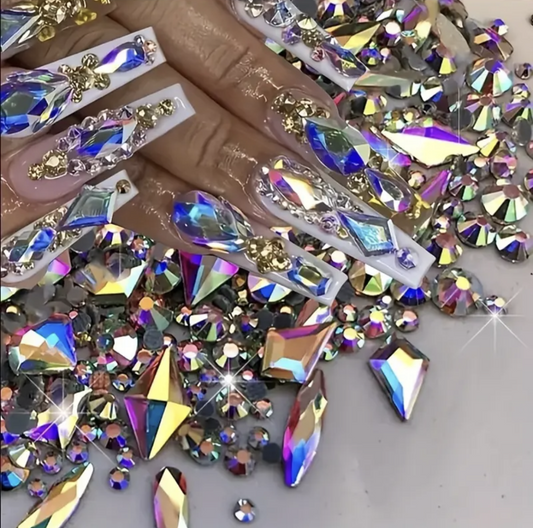 Glass Rhinestones Case