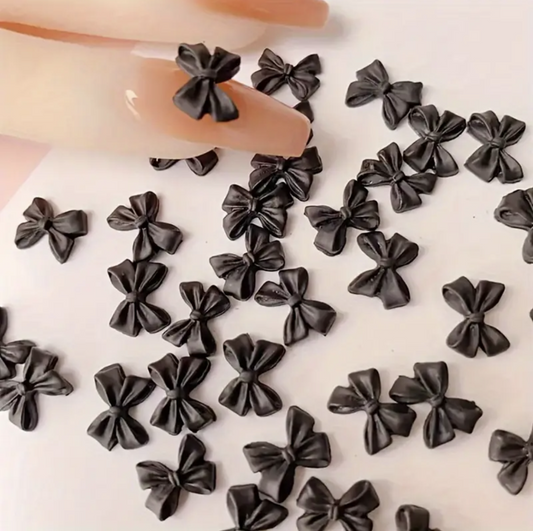 Black Bows Charms