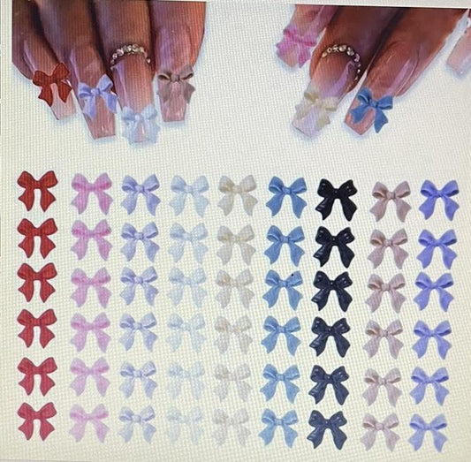 Bow Nail Charms