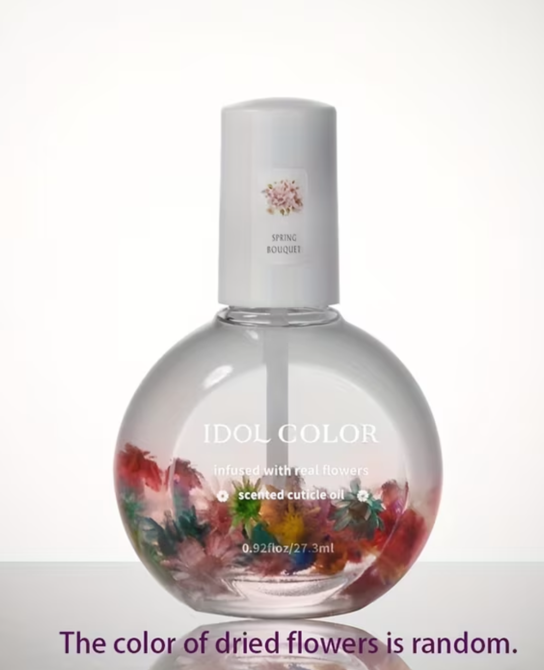 Flower Cuticle Oil Bottle