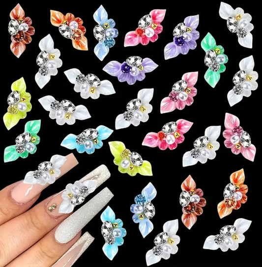 Nellz Colorful Flower Charms