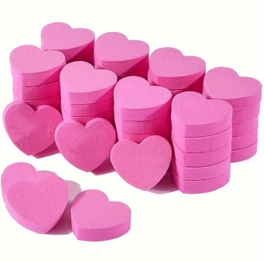 Nellz Heart~Shaped Pink Buffers