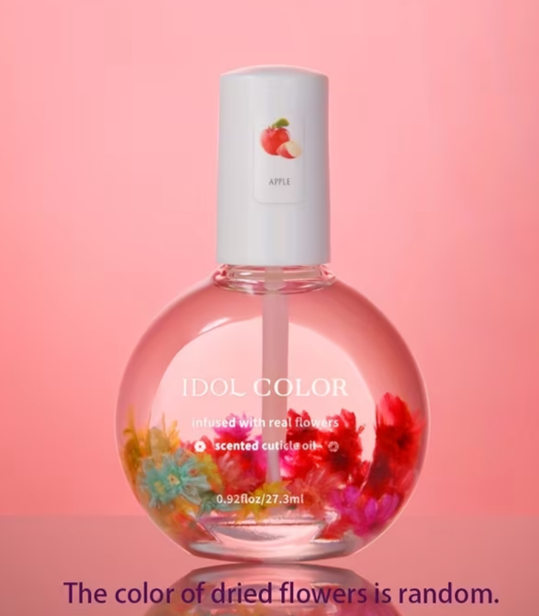 Flower Cuticle Oil Bottle