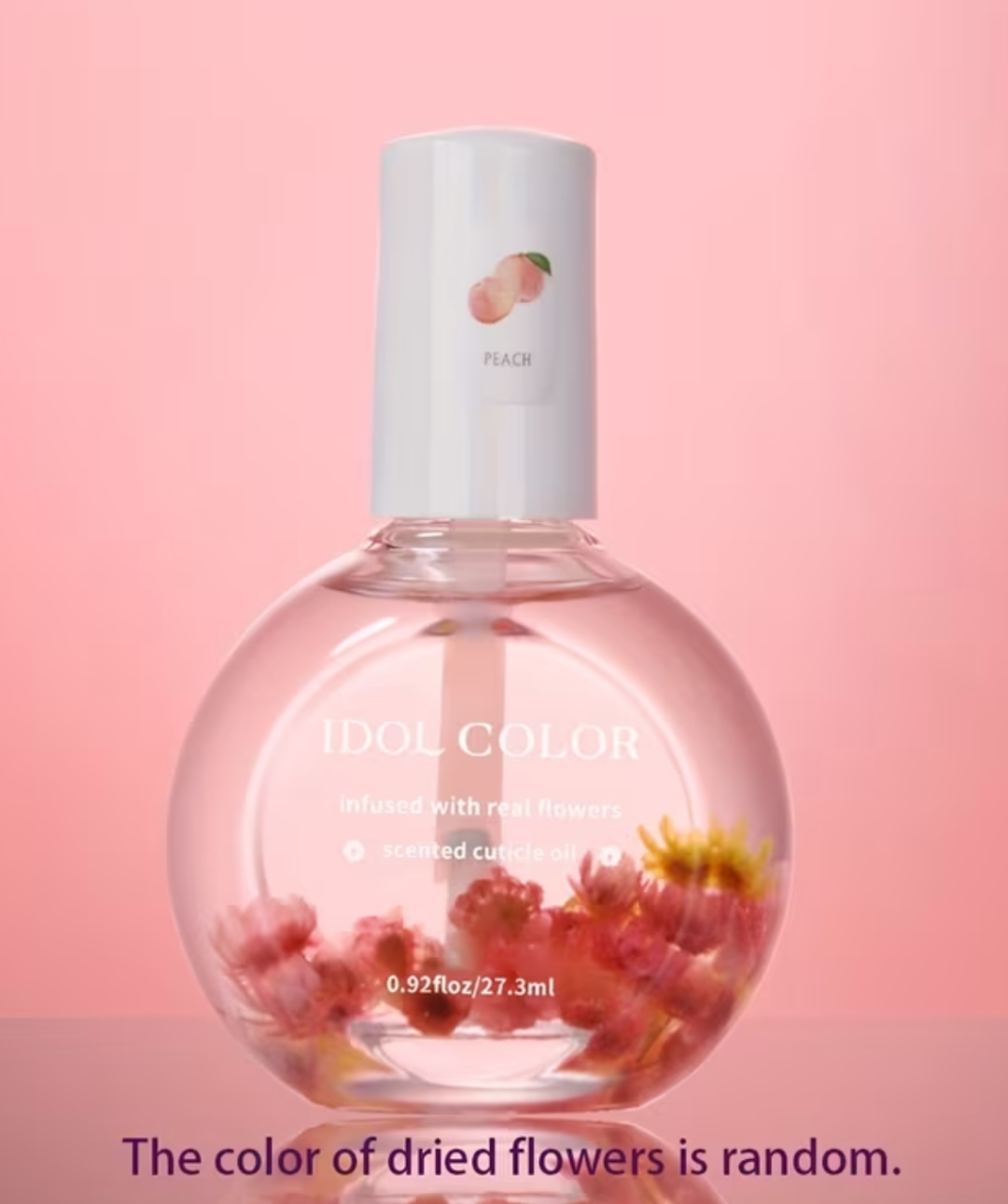 Flower Cuticle Oil Bottle