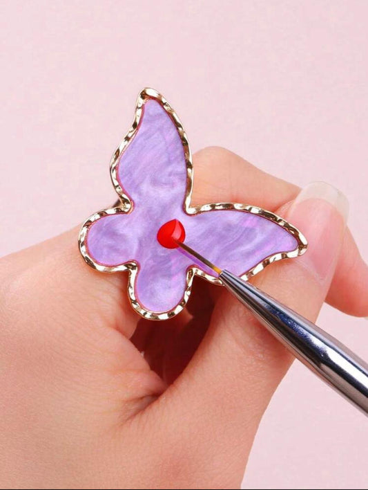 Unique Resin Ring Art Palette
