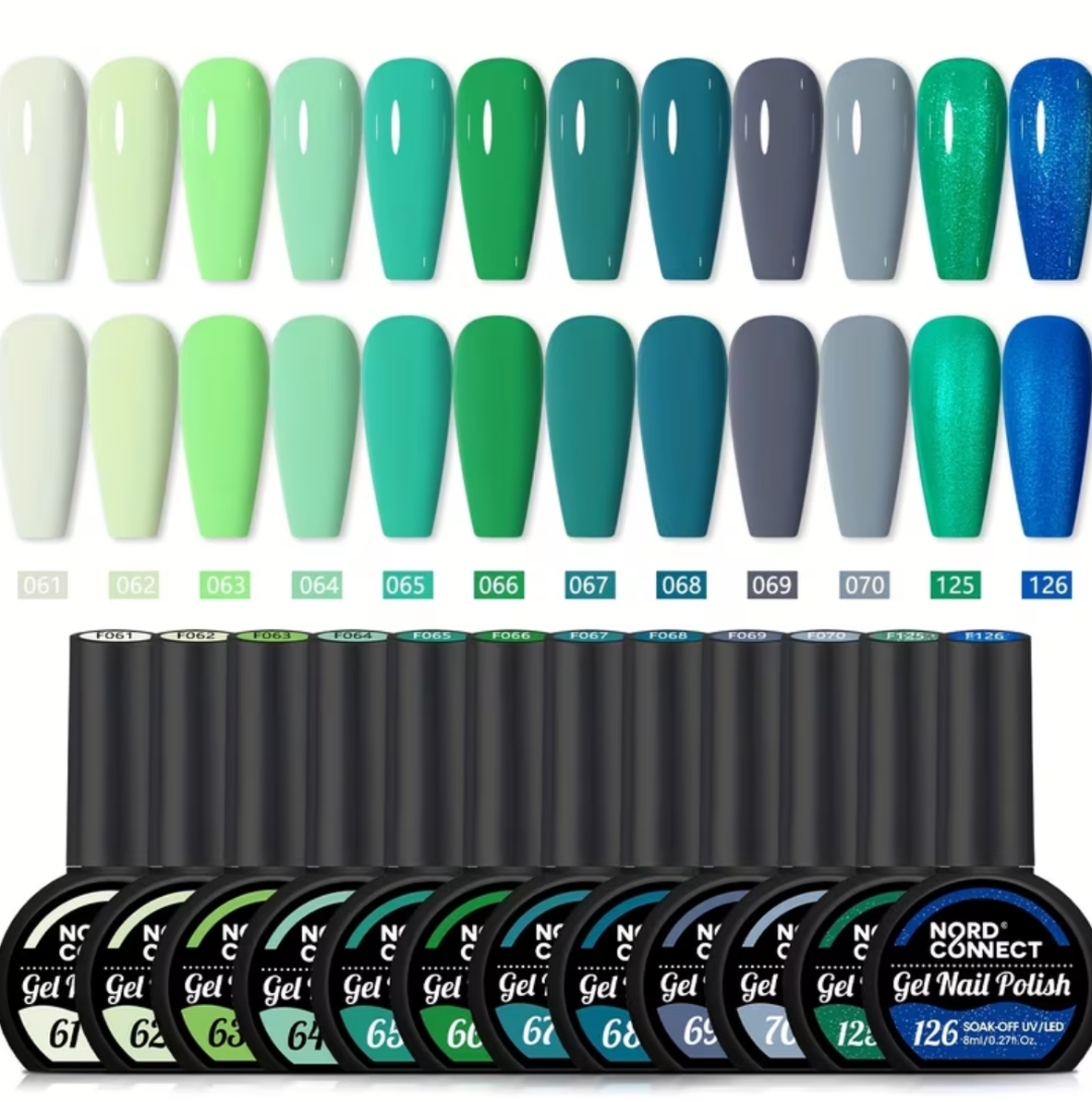 Nellz Green Gel Polish