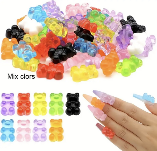 Colorful Bear Charms