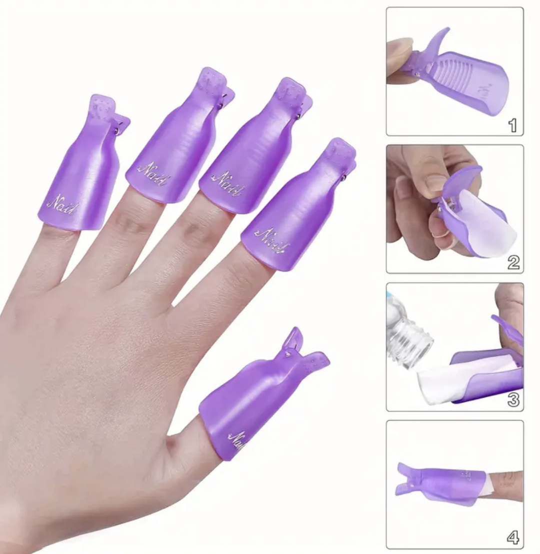 Nellz Polish Remover Clips