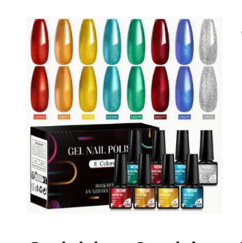 Nellz Mirror Metallic Gel Polish